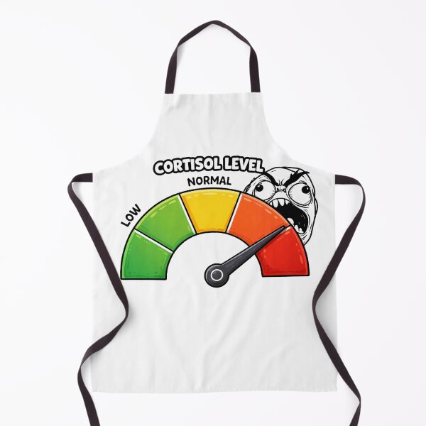 Item preview, Cortisol Level Very High Rage Meme designed and sold by MonkiFlipp.