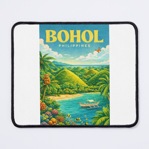Item preview, Bohol Chocolate Hills Panglao Coast and Visayan Islands Philippines designed and sold by Places On Earth.
