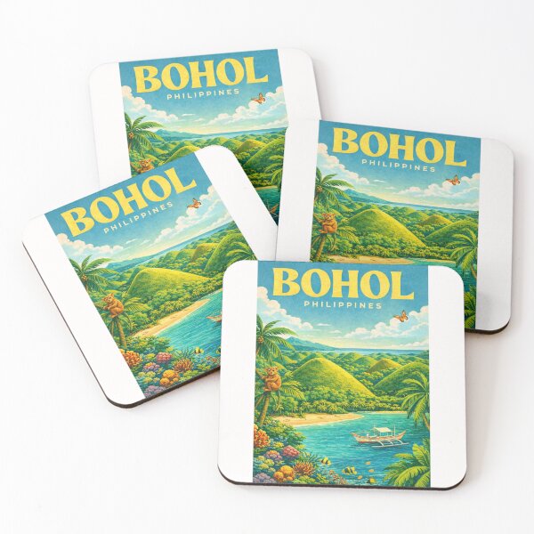 Item preview, Bohol Panglao Island Tropical Waters and Chocolate Hills Philippines designed and sold by Places On Earth.