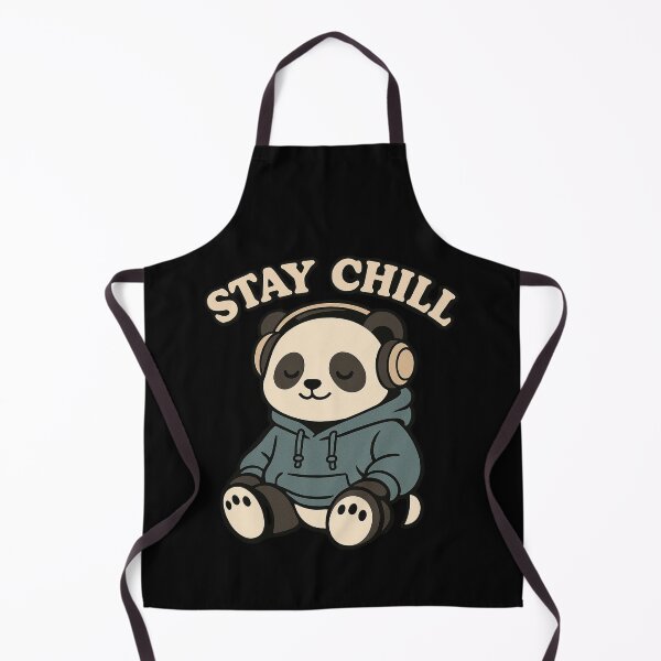 Item preview, Stay Chill Panda, Cute Relaxed Aesthetic Streetwear Hoodie Panda designed and sold by AYACHI90.