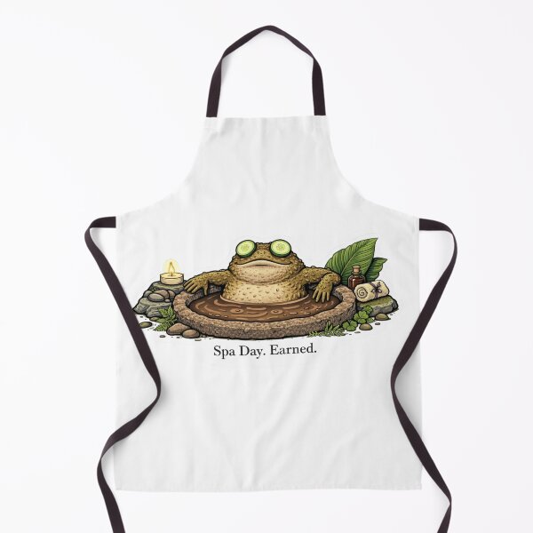 Item preview, Spa Day Earned Toad Mud Bath Sticker designed and sold by Gentlestate.