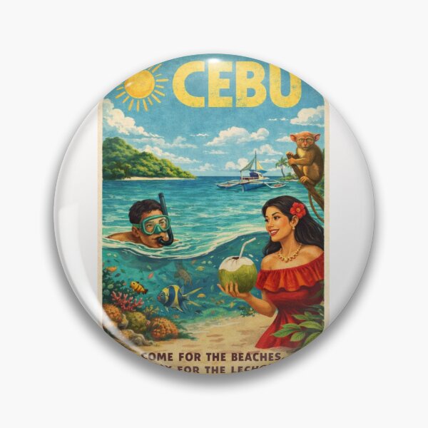 Item preview, Cebu Mactan Island Beaches and Visayan Sea Philippines Lechon Culture designed and sold by Places On Earth.