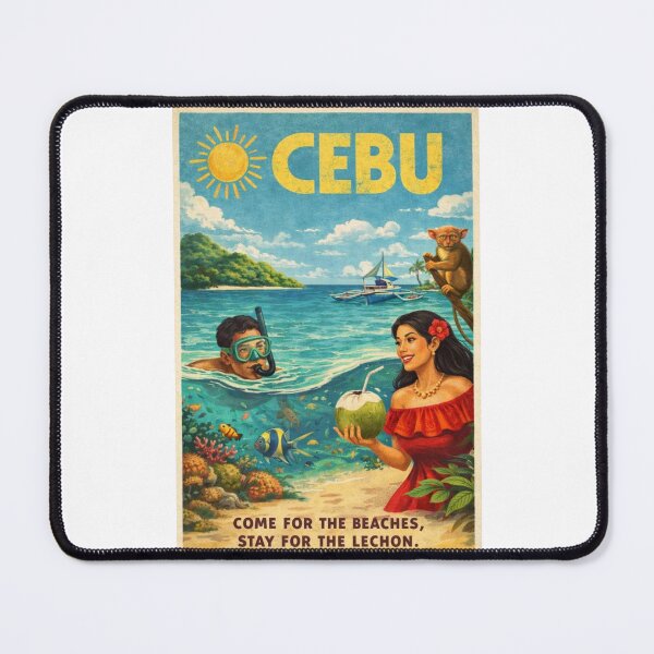 Item preview, Cebu Mactan Island Beaches and Visayan Sea Philippines Lechon Culture designed and sold by Places On Earth.