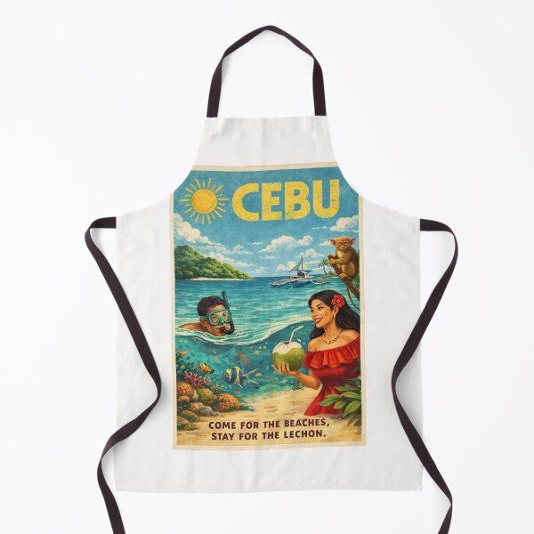 Item preview, Cebu Mactan Island Beaches and Visayan Sea Philippines Lechon Culture designed and sold by Places On Earth.
