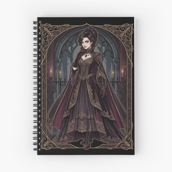 Item preview, Gothic Dark Queen Victorian Art – Elegant Vampire Royalty Illustration designed and sold by AmazingEG.