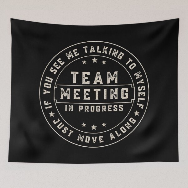 Item preview, If You See Me Talking To Myself Just Move Along | Vintage Introvert Humor Badge designed and sold by PROPera-design.