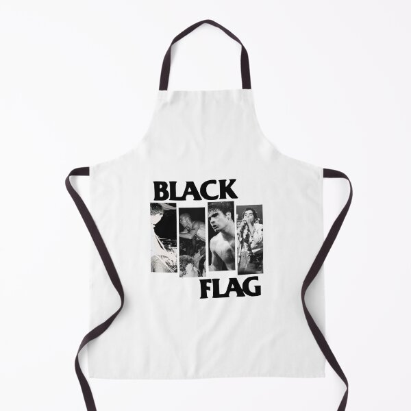 Item preview, Abstract Black Flag Band Watercolor Portrait designed and sold by Joananature.