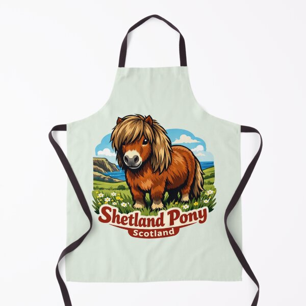 Item preview, Shetland Pony - Scotland designed and sold by Myra365Art.