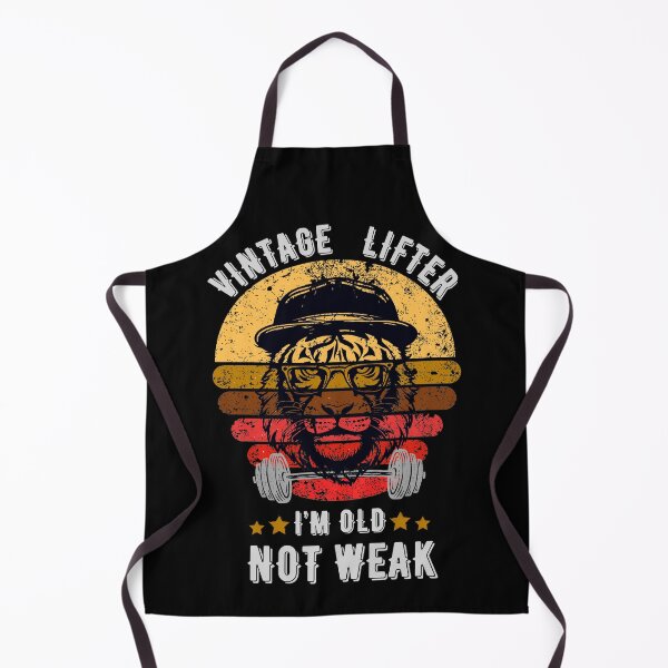 Item preview, Vintage Lifter I’m Old Not Weak Retro Gym Strength Fitness designed and sold by YarsEingr.