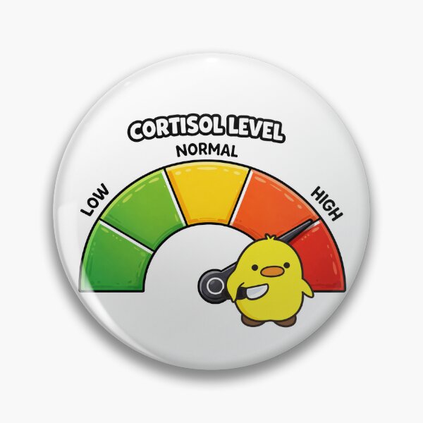 Item preview, Cortisol Level Very High Angry Chick designed and sold by MonkiFlipp.