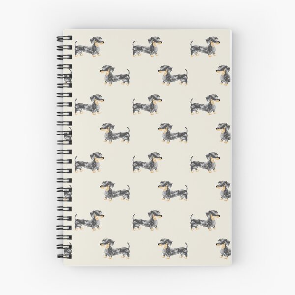Item preview, Adorable Smooth Black and Tan Dapple Dachshund Sausage Dog Silhouette designed and sold by Laura Deakin Artist.