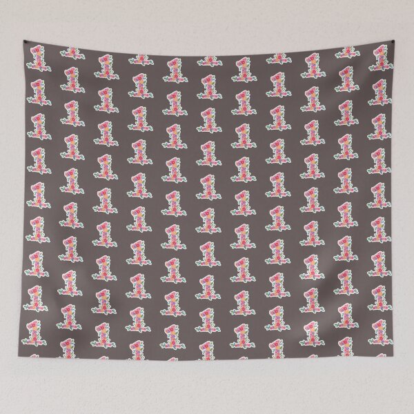 Item preview, Floral Number One designed and sold by KrisGraphic45.