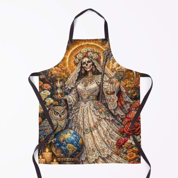 Item preview, White Santa Muerte designed and sold by AliceWhiteDF.