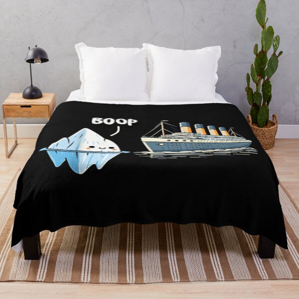 Item preview, Cute Iceberg Boop Titanic Ship Funny History Meme Kawaii Nautical Illustration designed and sold by JiscoRomanela.