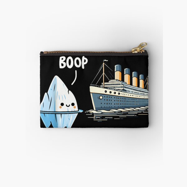 Item preview, Cute Iceberg Boop Titanic Ship Funny History Meme Kawaii Nautical Illustration designed and sold by JiscoRomanela.