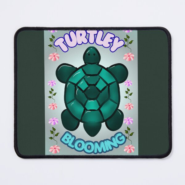 Item preview, Turtley Blooming Cute Turtle Floral Design | Slow Living Aesthetic | Pastel Kawaii Turtle Art designed and sold by HopeAndHustle.