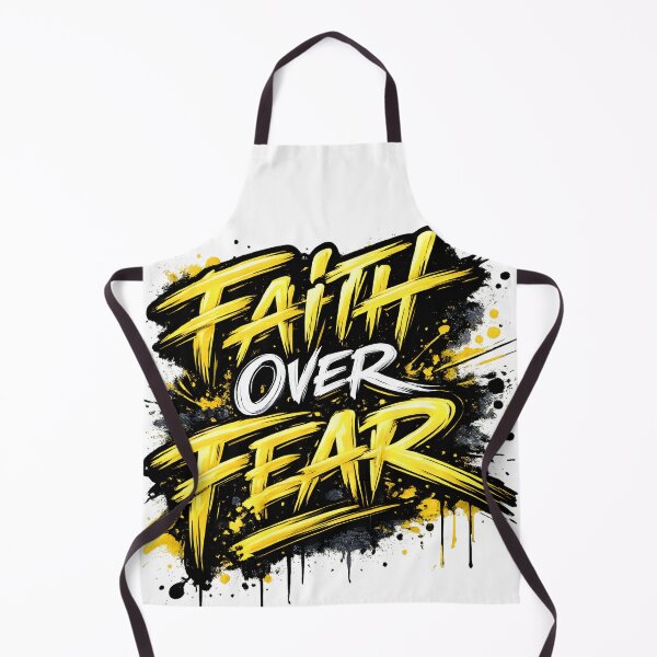 Item preview, Faith Over Fear Christian Graffiti Street Art designed and sold by AzmyStore.as .