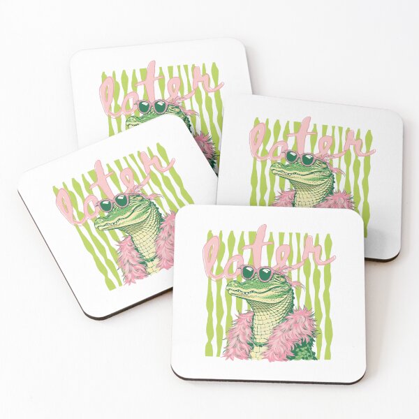 Item preview, Later Gator, Preppy Girl Alligator Summer designed and sold by SideAway.