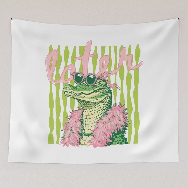 Item preview, Later Gator, Preppy Girl Alligator Summer designed and sold by SideAway.