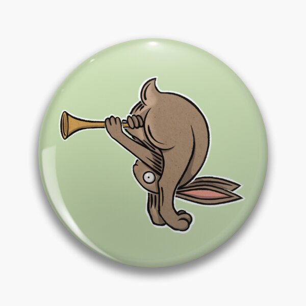 Item preview, Ass trumpet - medieval rabbit designed and sold by faejala.