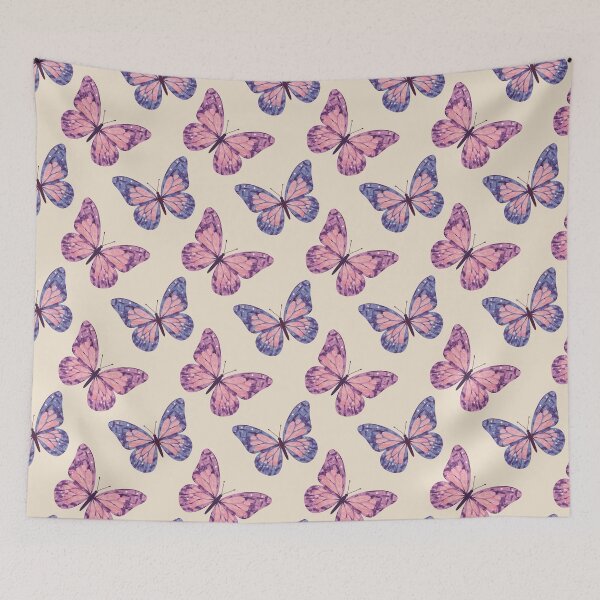 Item preview, Artistic Monarch Butterfly Seamless Pattern designed and sold by Pevkay97.