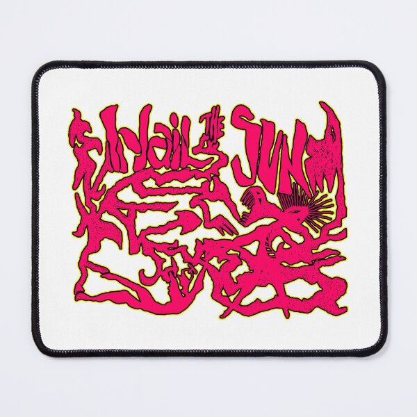 Item preview, Pink typhography Post Band  designed and sold by AltAesthetic.
