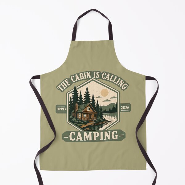 Item preview, The Cabin is Calling - Camping - Summer 2026 designed and sold by jmatix.
