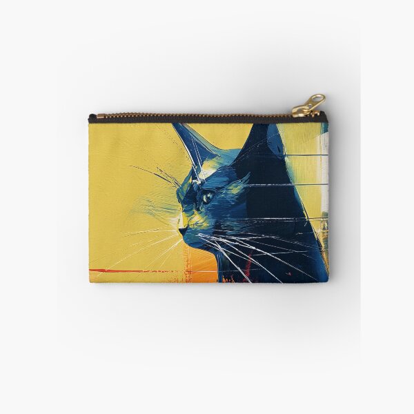 Item preview, Colorful Abstract Cat Portrait designed and sold by lautir.