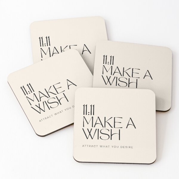 Item preview, 1111 Attract What You Desire Minimal Typography Spiritual Design designed and sold by CosmicQuietStudio.