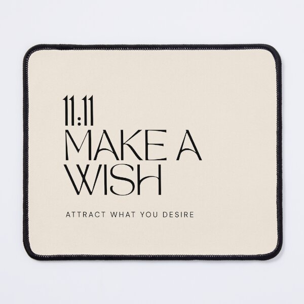 Item preview, 1111 Attract What You Desire Minimal Typography Spiritual Design designed and sold by CosmicQuietLab.