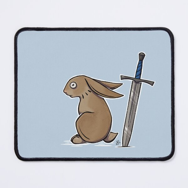 Item preview, Rabbit with sword designed and sold by faejala.
