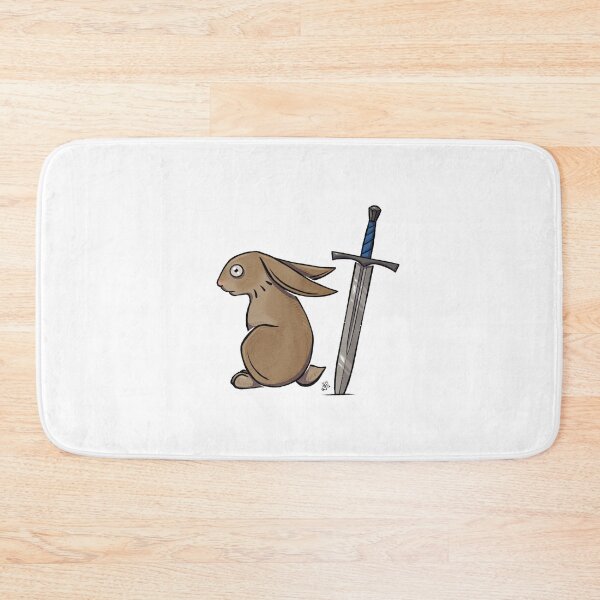 Item preview, Rabbit with sword designed and sold by faejala.