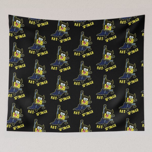 Item preview, Bat-Sponge: The Dark Knight of Bikini Bottom designed and sold by  The Midnight Library - Book Lover Gifts & Kindle Accessories.