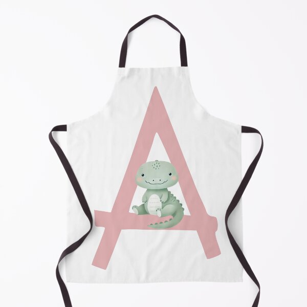 Item preview, Cute Alligator Letter A Design – Kawaii Animal Alphabet Initial Art designed and sold by asudesign.