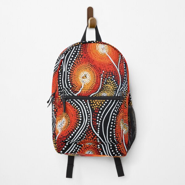 Item preview, Aboriginal Inspired Dot Art - Firerly Pattern designed and sold by GrinGalore.