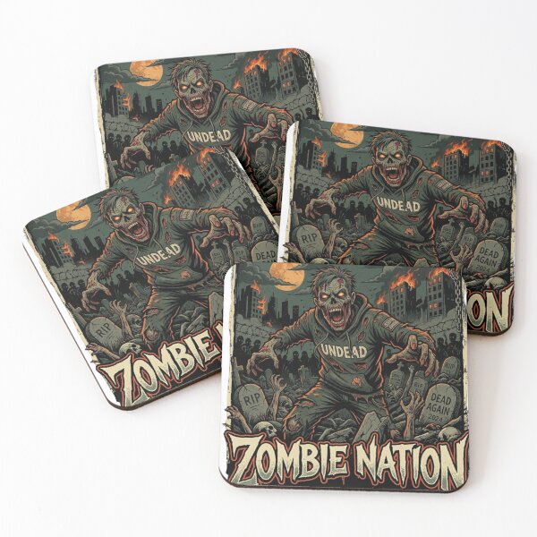 Item preview, Zombie Nation: Night of the Living Dead designed and sold by Genil Creatives.