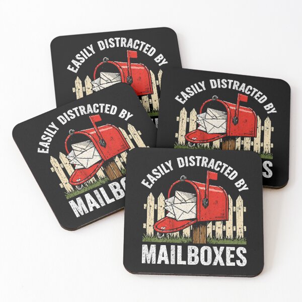 Item preview, Easily distracted by mailboxes designed and sold by JODYSMORGAN.