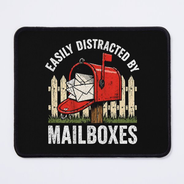 Item preview, Easily distracted by mailboxes designed and sold by JODYSMORGAN.
