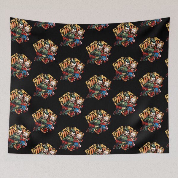 Item preview, Soldier Dad vs Super Son Mashup designed and sold by  The Midnight Library - Book Lover Gifts & Kindle Accessories.