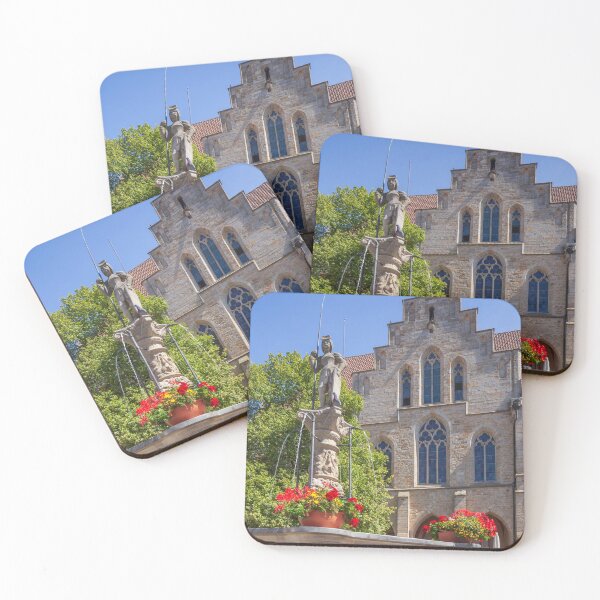 Item preview, Town hall with Roland fountain in the market square, old town, Hildesheim designed and sold by Torsten  Krüger.
