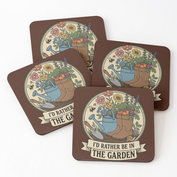 Item preview, I’d Rather Be In The Garden Funny Gardening Lover Nature designed and sold by YarsEingr.