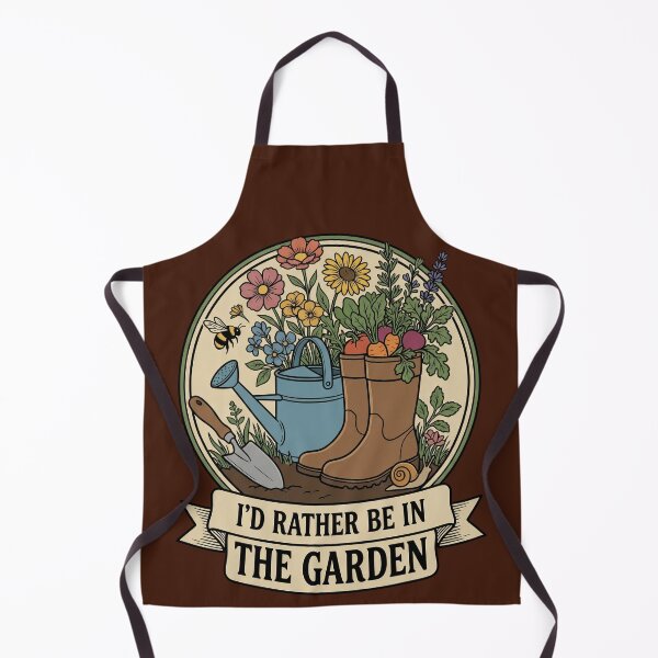 Item preview, I’d Rather Be In The Garden Funny Gardening Lover Nature designed and sold by YarsEingr.