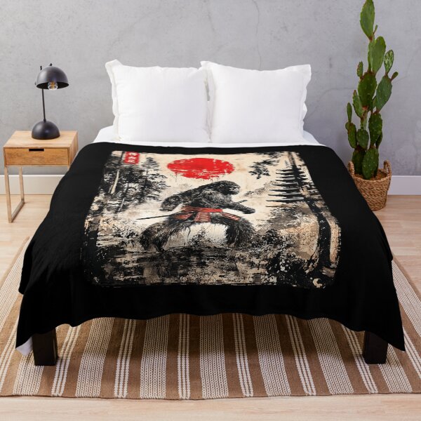 Artikelvorschau, Samurai Bigfoot Japanischer Vintage Ukiyoe-Stil entworfen und verkauft von titanlevi.