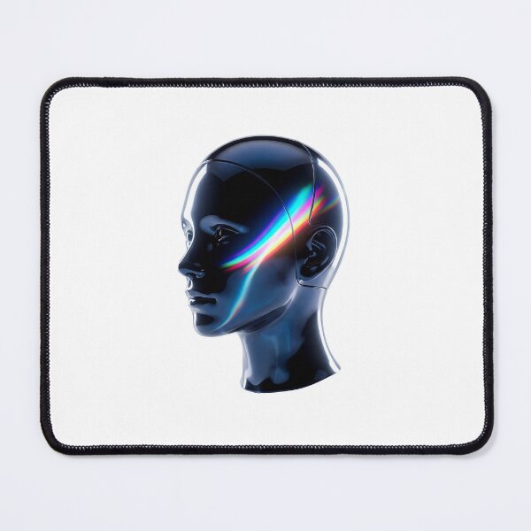 Item preview, Female Head (Glossy Neon Portrait) designed and sold by amrhucien.