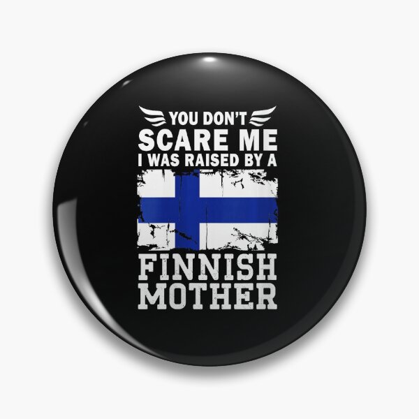 Item preview, Raised by a Finnish Mother Funny Finland Flag  designed and sold by zamiokaline.