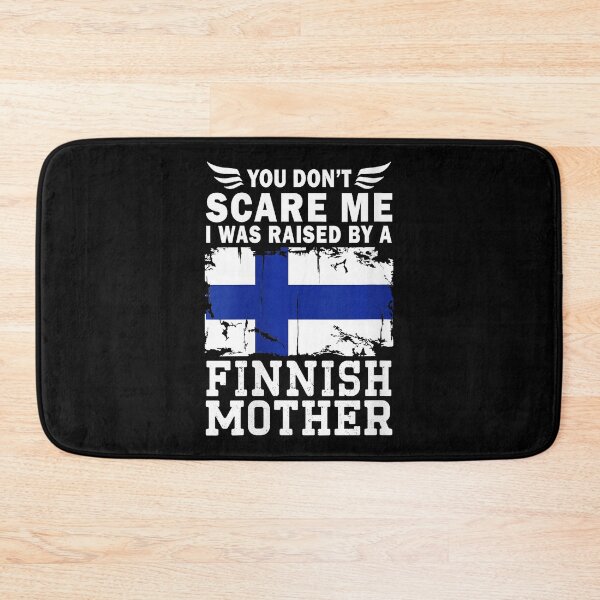 Item preview, Raised by a Finnish Mother Funny Finland Flag  designed and sold by zamiokaline.