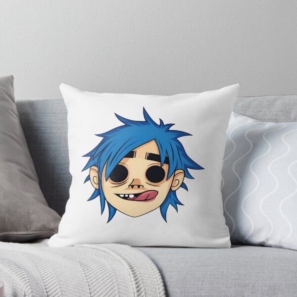 Item preview, Blue Hair Cartoon Singer Portrait designed and sold by  The Midnight Library - Book Lover Gifts & Kindle Accessories.