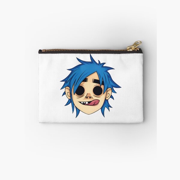 Item preview, Blue Hair Cartoon Singer Portrait designed and sold by  The Midnight Library - Book Lover Gifts & Kindle Accessories.
