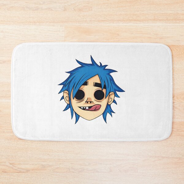 Item preview, Blue Hair Cartoon Singer Portrait designed and sold by  The Midnight Library - Book Lover Gifts & Kindle Accessories.