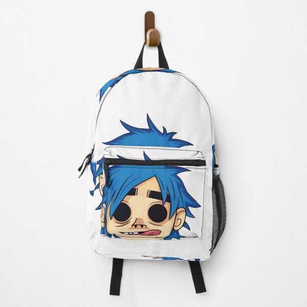 Item preview, Blue Hair Cartoon Singer Portrait designed and sold by  The Midnight Library - Book Lover Gifts & Kindle Accessories.